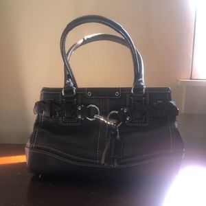 Coach brown bag vintage